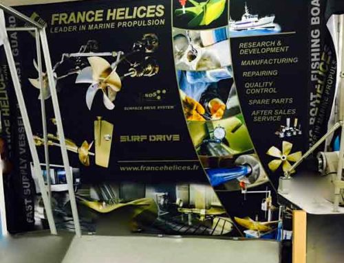 Stand Parapluie FRANCE HÉLICE